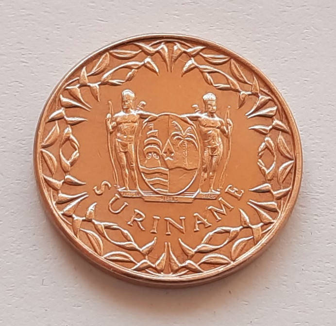 

Суринам 1 цент 1966
