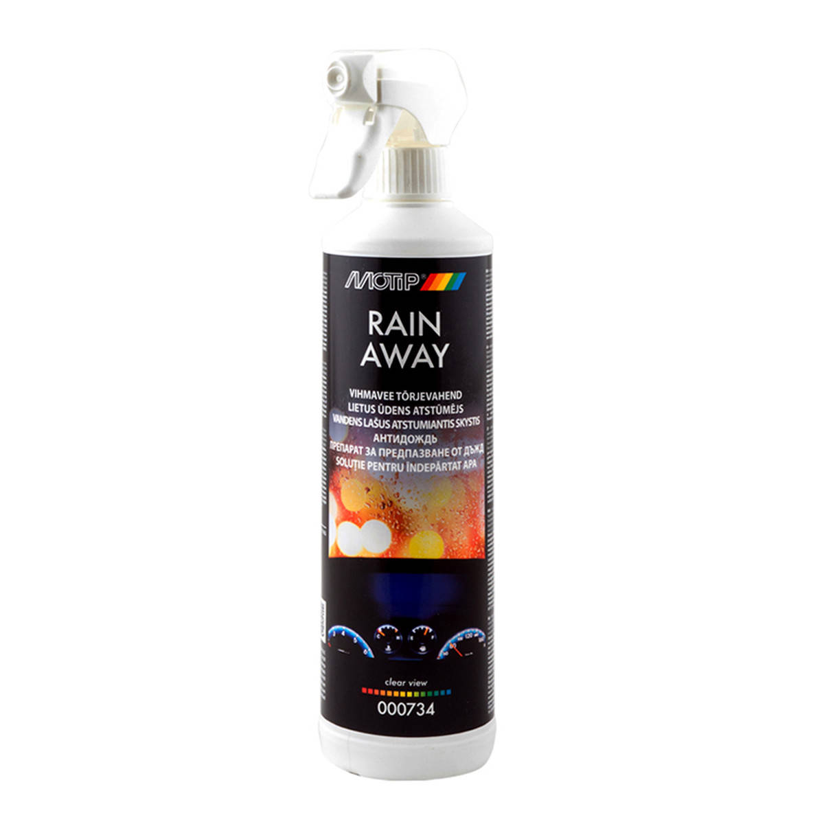 

Антидождь Motip Black Line Rain Away, 500 мл