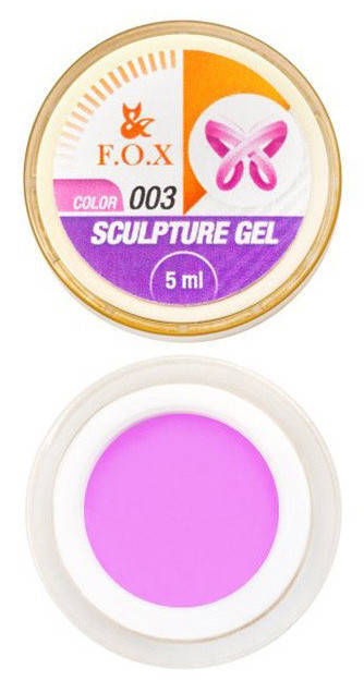 

Гель-пластилин FOX Sculpture №003 Фиолетовый 5 мл (12025Gu)