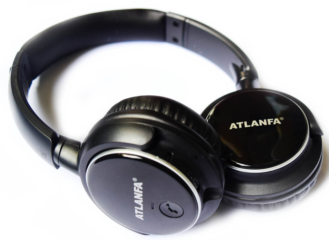 

Беспроводные наушники ATLANFA AT-7612 с Bluetooth MP3 и FM, Черный