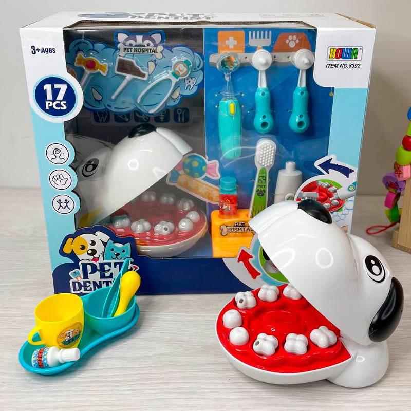 

Игровой набор "Стоматолог" 8392, щенок, аксессуары