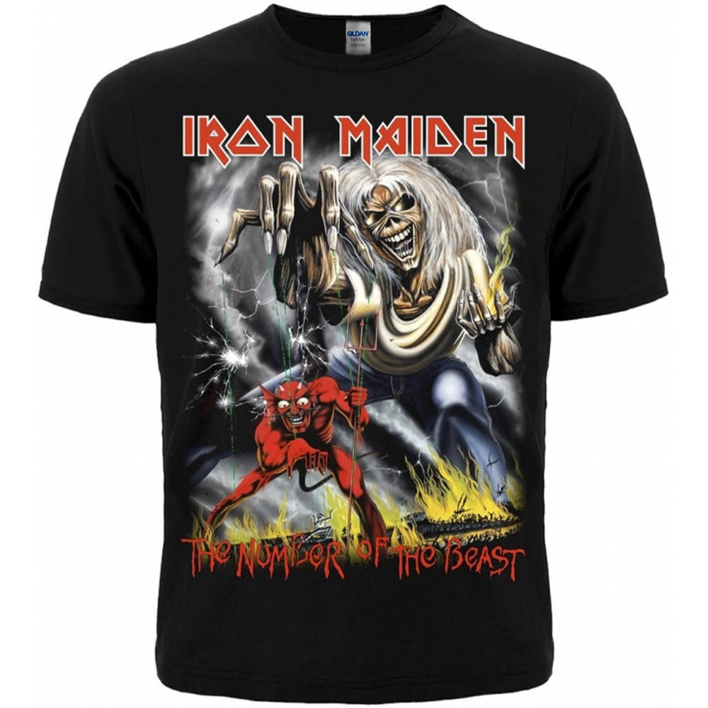 

Футболка Iron Maiden "The Number of the Beast", Размер XL