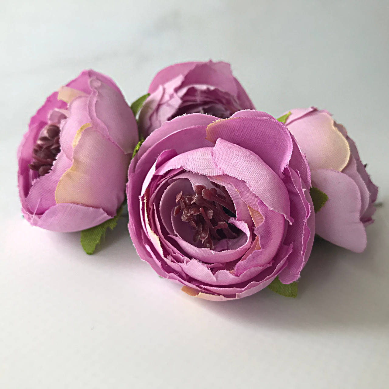 

Головка камелии, 3.5 - 4 см, сиреневая, Сиреневый