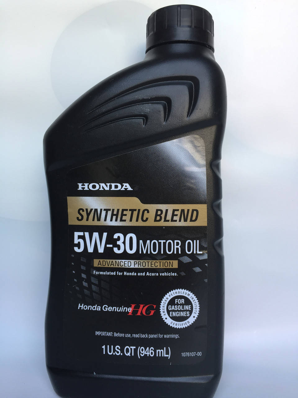 

Моторное масло Honda 5W-30 Synthetic Blend SN
