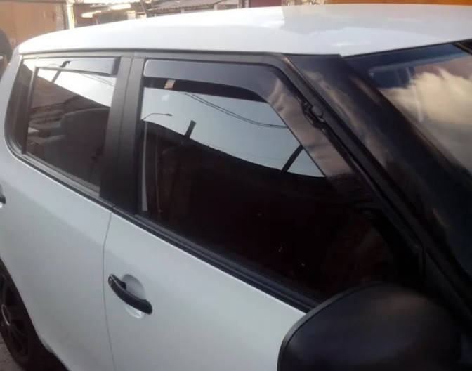 

Дефлекторы окон (вставные!) ветровики Skoda Fabia 2 2007-2014 hatchback 4шт, HEKO, 28322