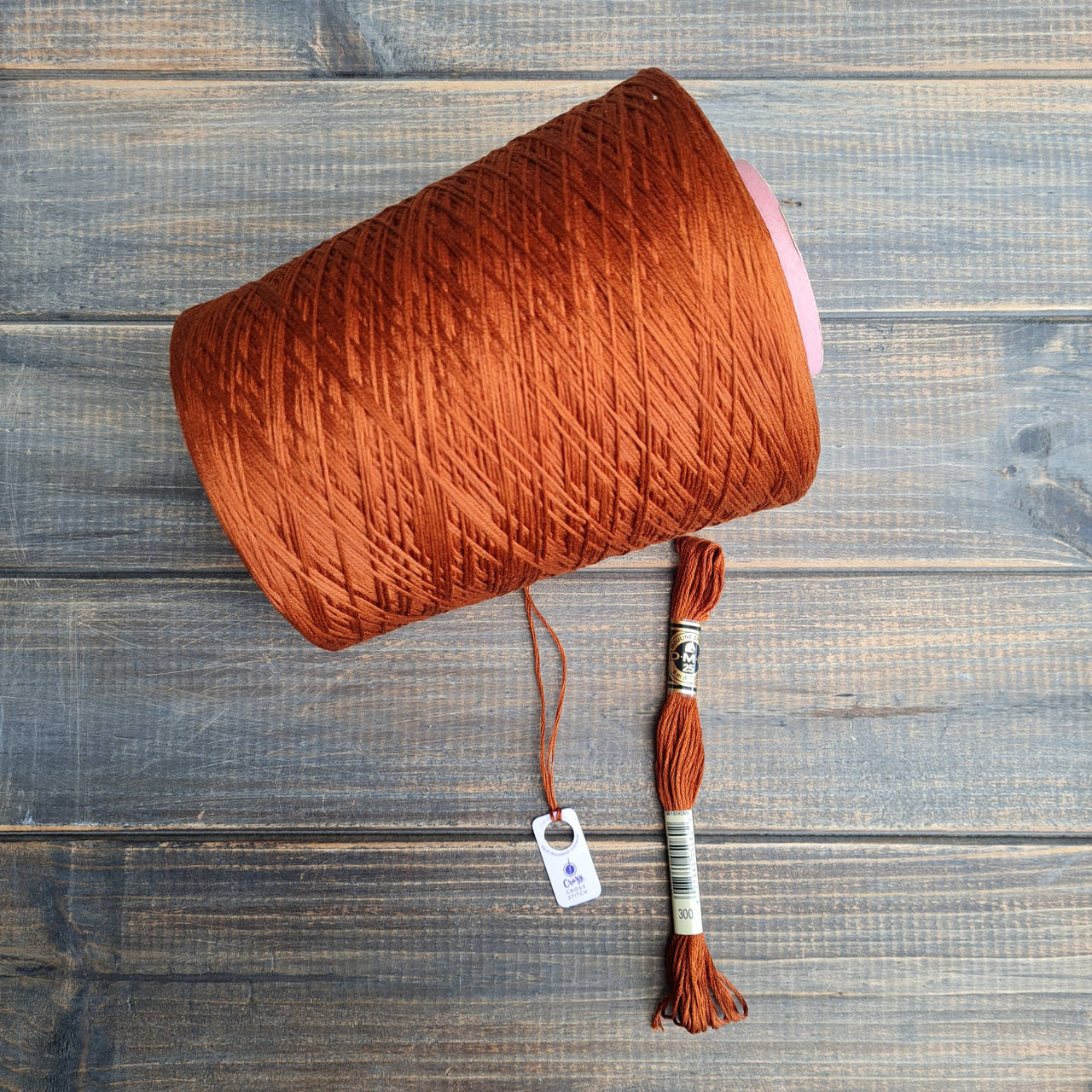 

Мулине DMC 300 Mahogany на метраж, Коричневый