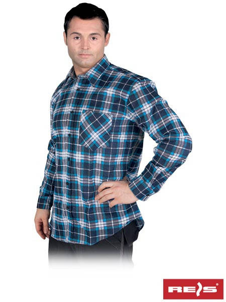 

Рубашка фланелевая рабочая REIS KF- GN