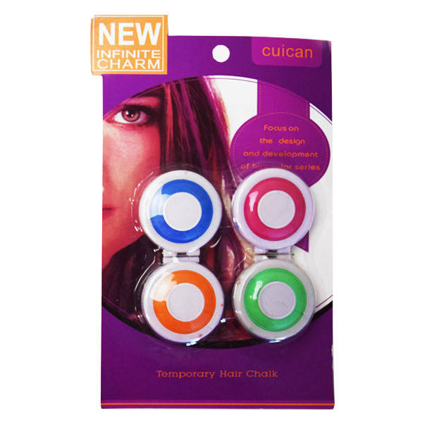 

Мелки для волос CEL-122 4 цвета