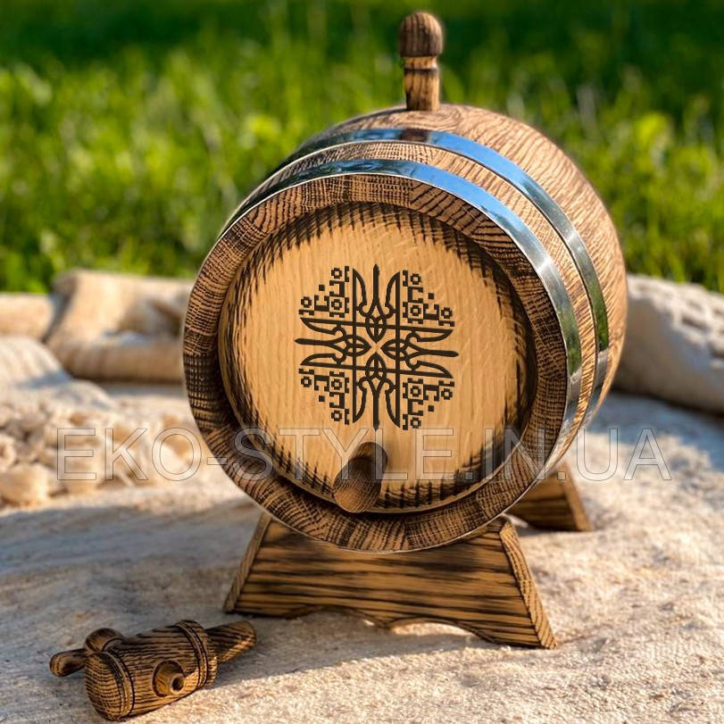 

Бочка дубовая 3л (под старину) для коньяка, бренди OLD