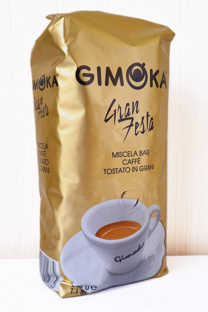 

Кофе в зёрнах Gimoka Gran Festa 500г Италия