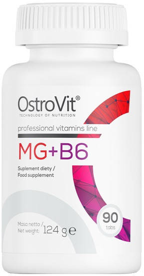 

Витамины и минералы OstroVit - MG+B6 (90 таблеток)
