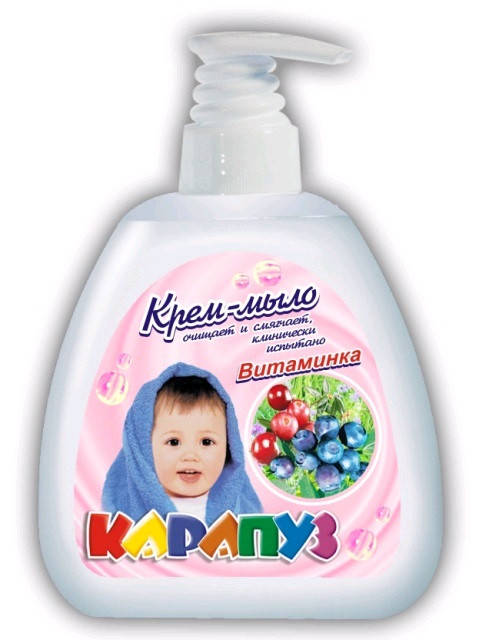 

Крем-мыло детское Karapuz Витаминка 190мл