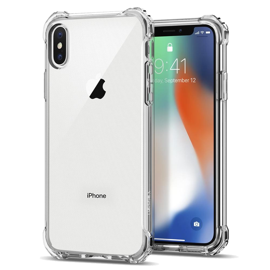 

Прозрачный противоударный силиконовый чехол WS SHOCKPROOF для iPhone XS Max прозрачный
