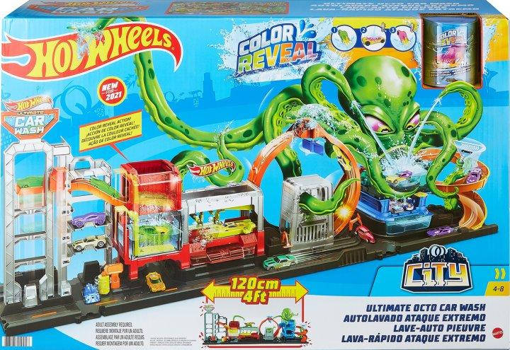 

Трек Hot Wheels неймовірна автомийка з восьминогом GTT96