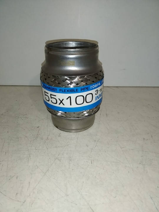 

Гофра глушителя Euroex 55x100 3-х слойная