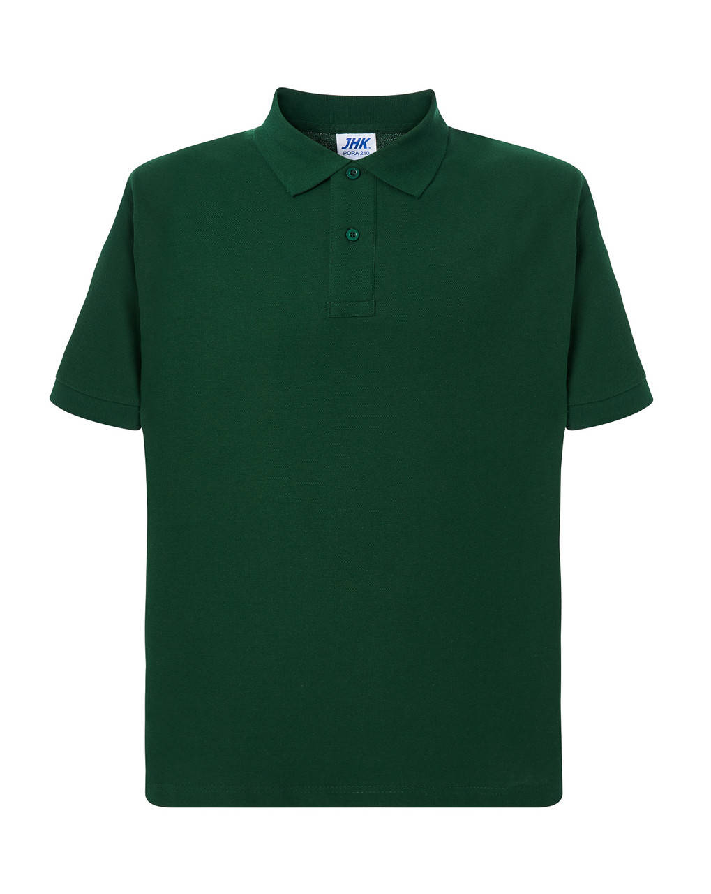 

Мужская футболка поло. Тениска JHK POLO REGULAR MAN Темно-зеленый, L