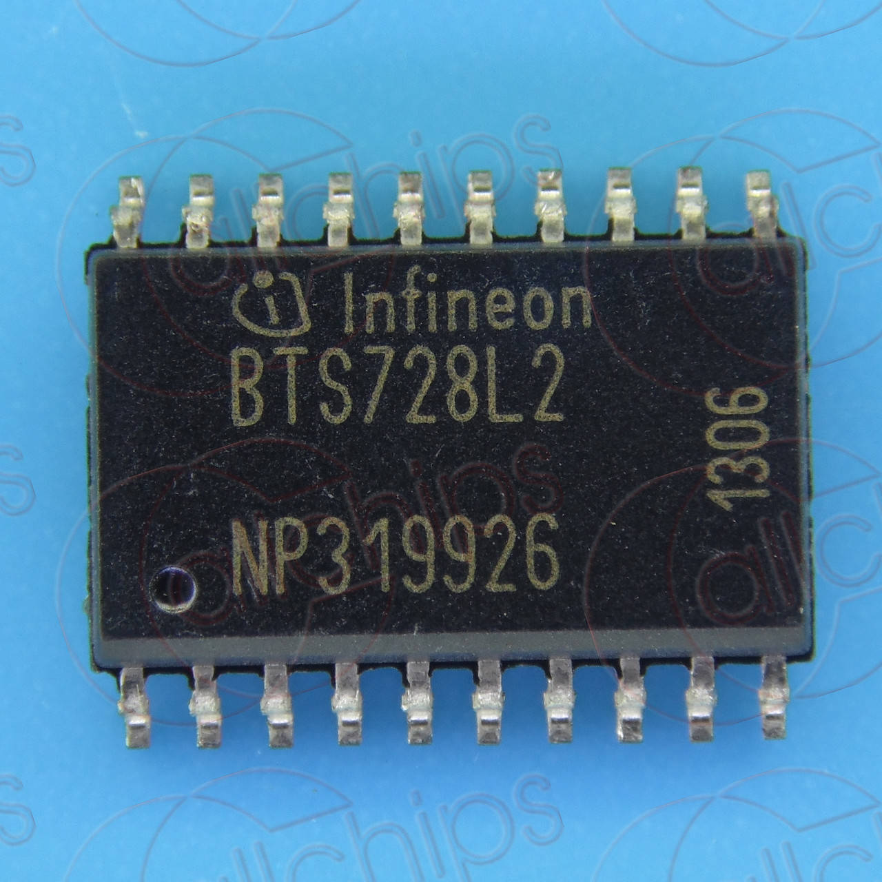 

Ключ питания 2-канала 3.6А 41В Infineon BTS728L2 PDSO20-9