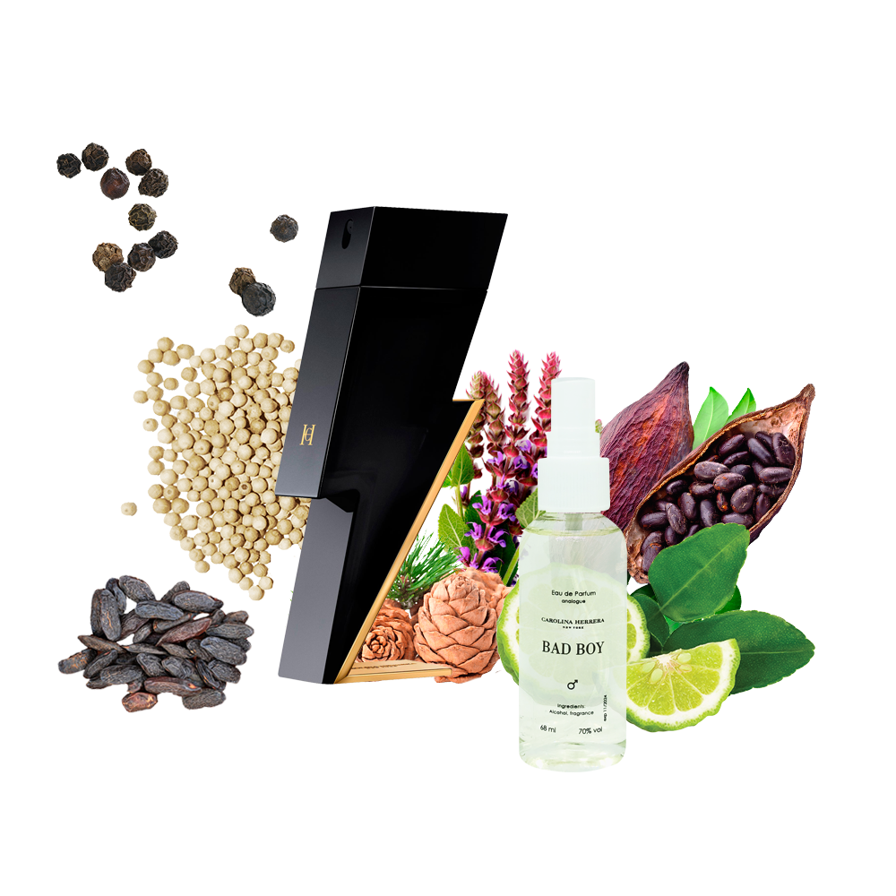 

Парфюмированная вода мужская CAROLINA HERRERA BAD BOY 68 ml