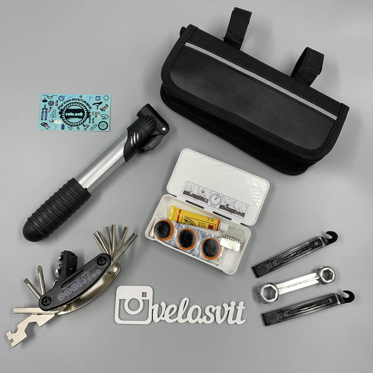 

Аптечка для велосипеда в сумке