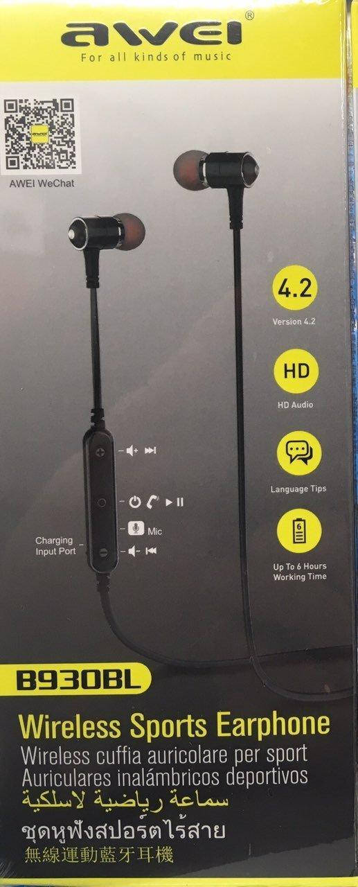 

Наушники беспроводные Awei MDR B930BL Bluetooth