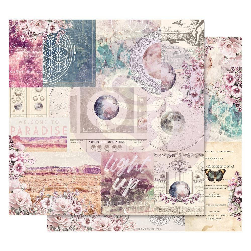 

Папір двосторонній - Galactic Love - Moon Child - Prima Marketing - 30x30