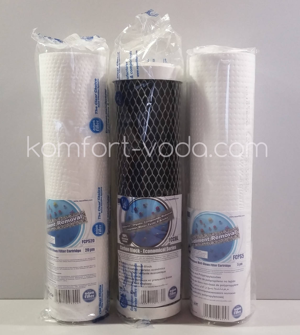 

Комплект картриджей Aquafilter (для осмоса)