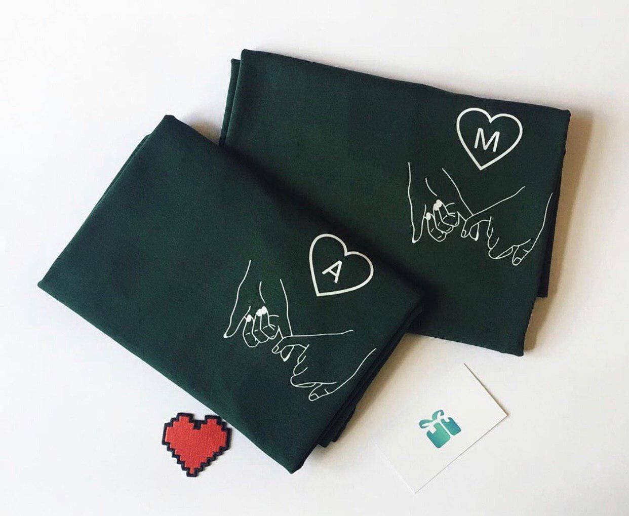 

Парные футболки для влюбленных