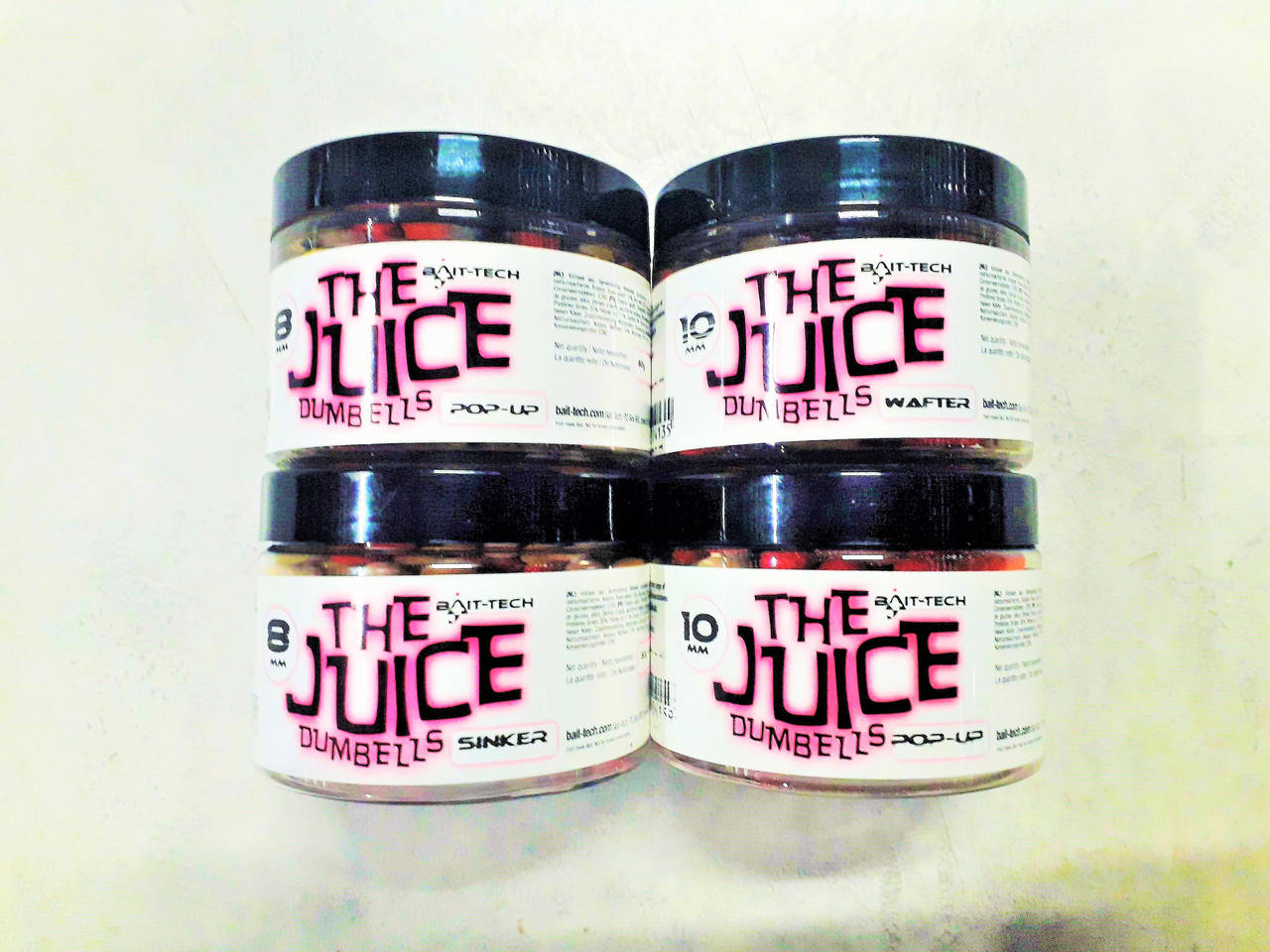

Bait-Tech The Juice Dumbells Wafters 8/10mm 60g