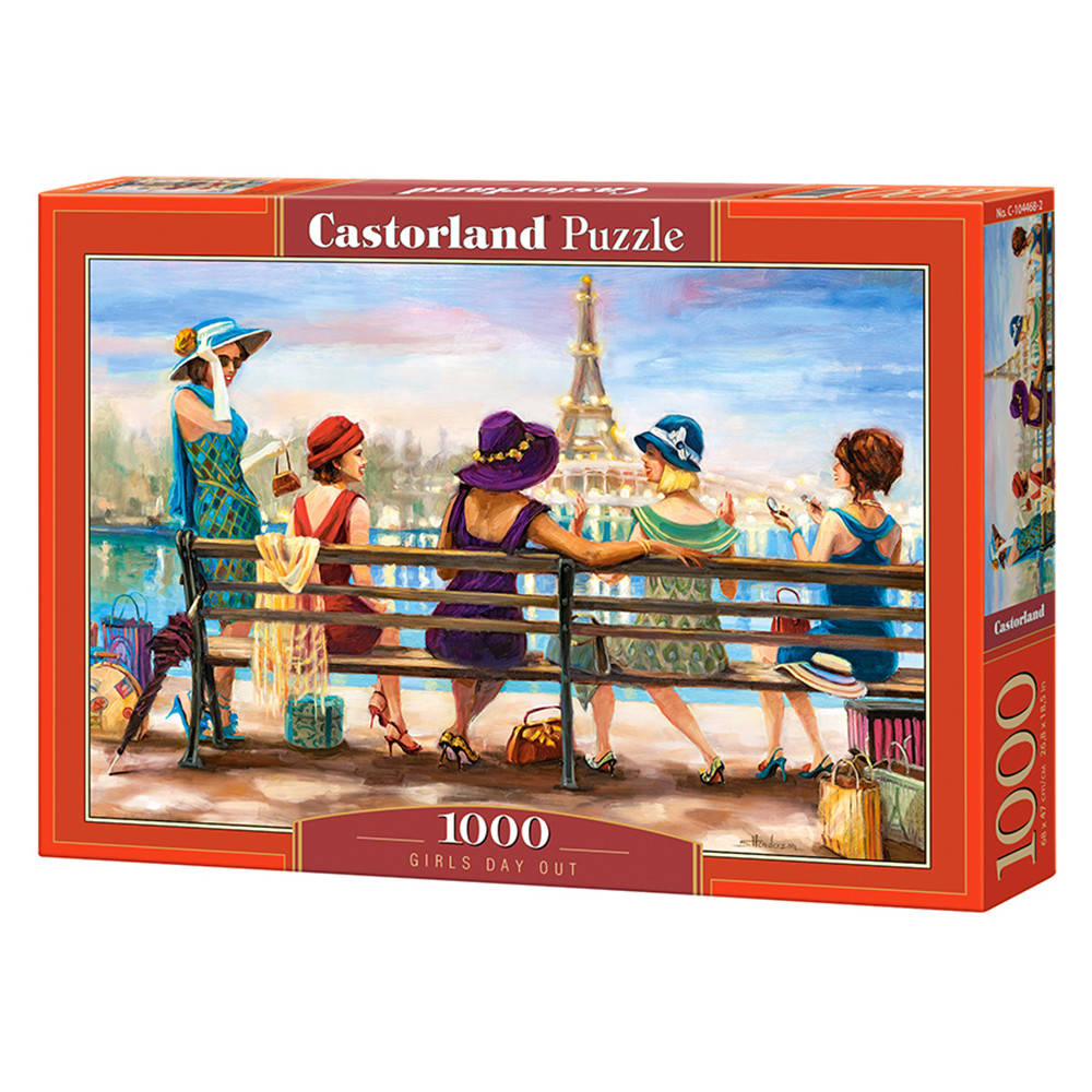 

Пазл "Парижанки", 1000 элементов Castorland (5904438104468)
