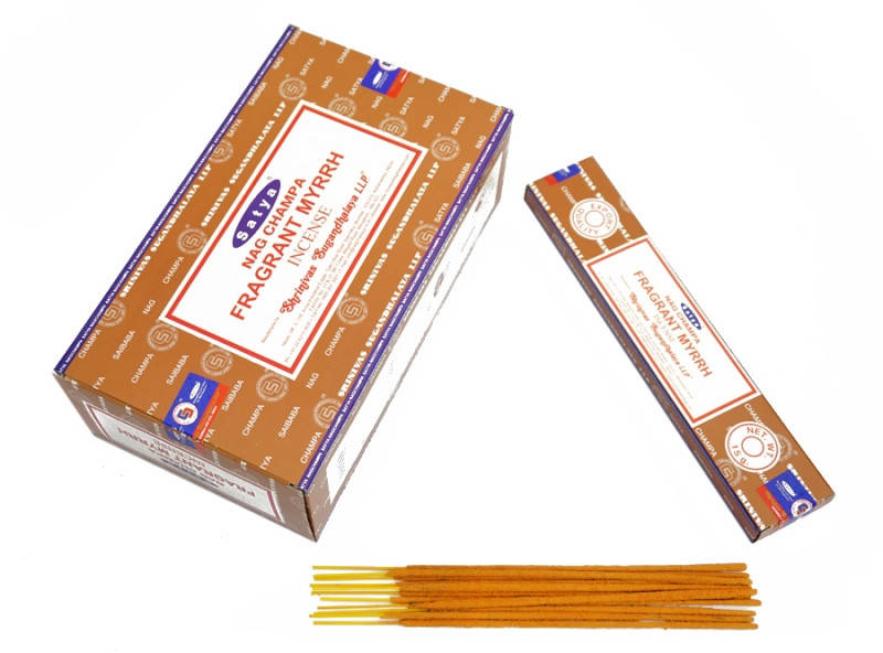 

Благовония Satya Fragrant Myrrh Ароматная Мирра 15 грамм