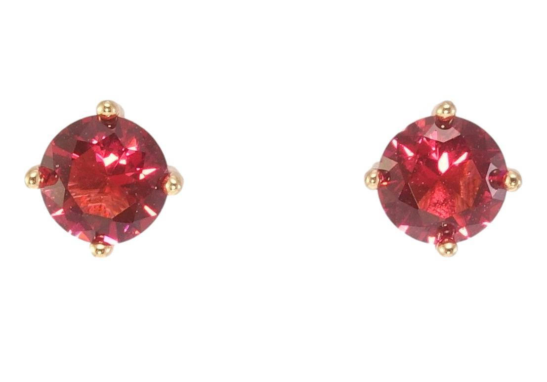 

Серьги Xuping Позолота 18K гвоздики (пусеты) "Красные кристаллы в 4-х крапановой оправе" ø 6мм