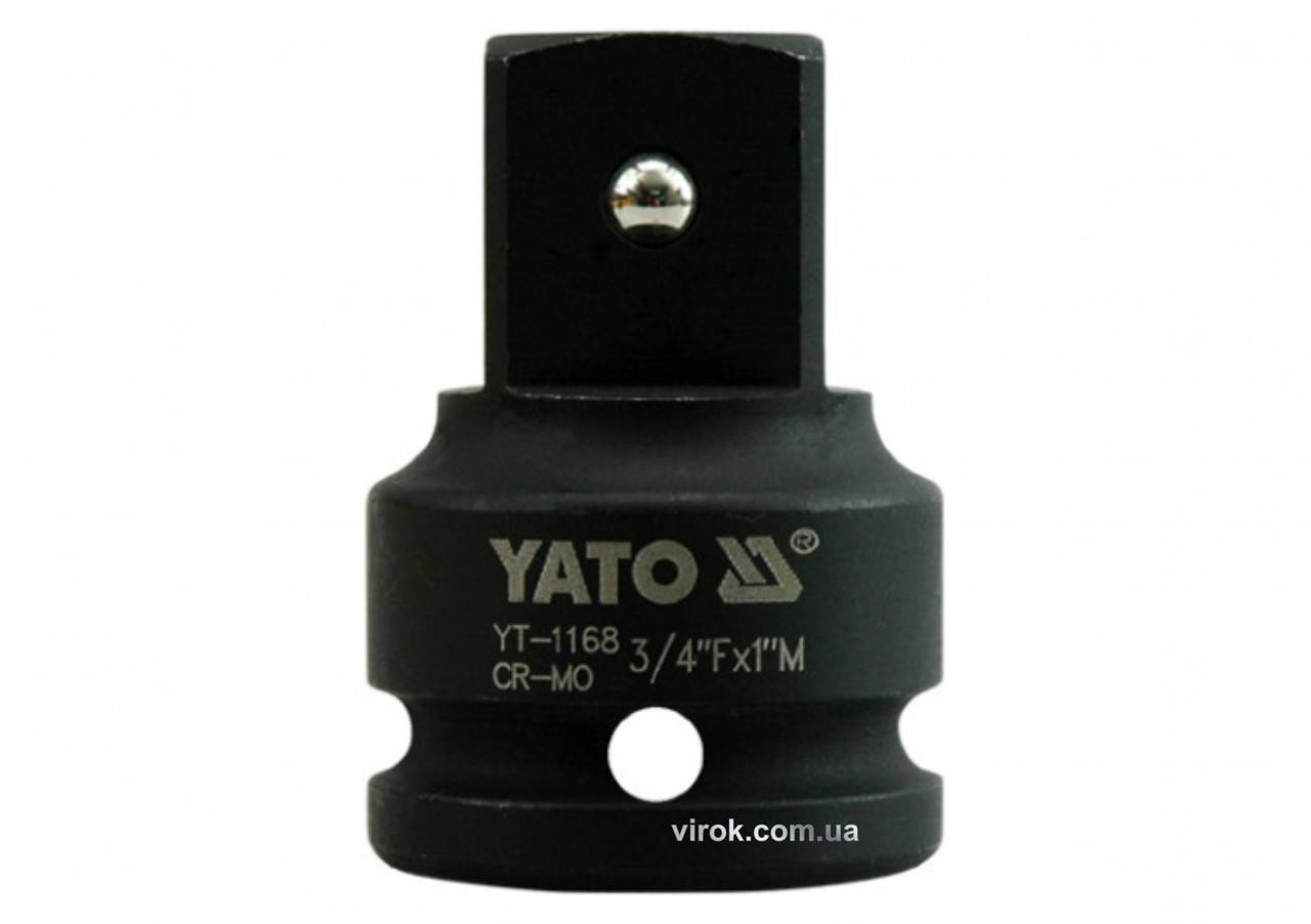 

Переходник ударный YATO 3/4" - 1" 63 мм YT-1168