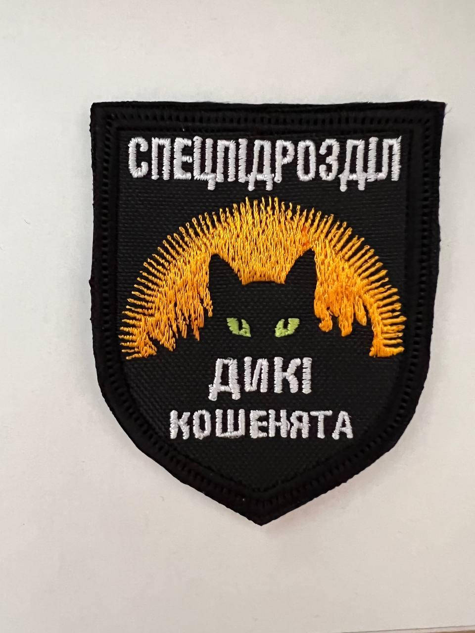 

Шеврон: "Дикі кошенята"