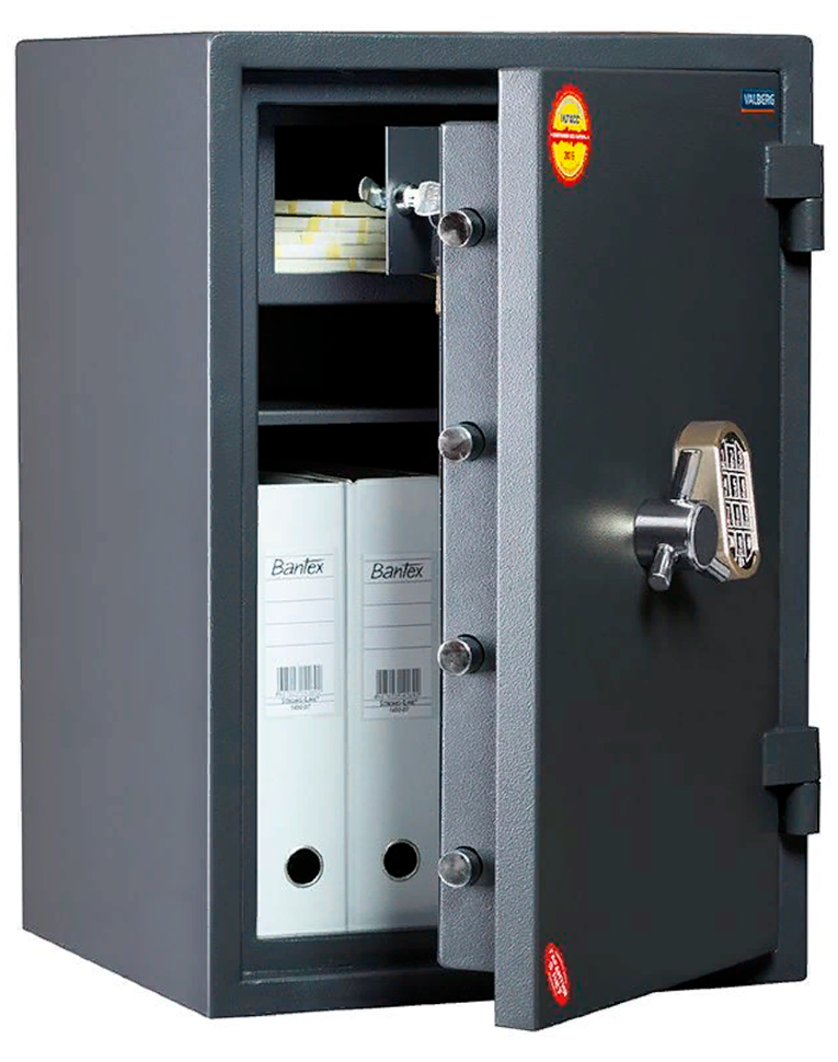 

Сейф огневзломостойкий Valberg Гранит (Protector) 65T EL (ВxШxГ:655x440x430), 2 класс + 30Б