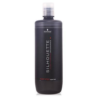 

Жидкий лак для спрея супер сильной фиксации Schwarzkopf professional silhouette pumpspray super hold 1000 мл
