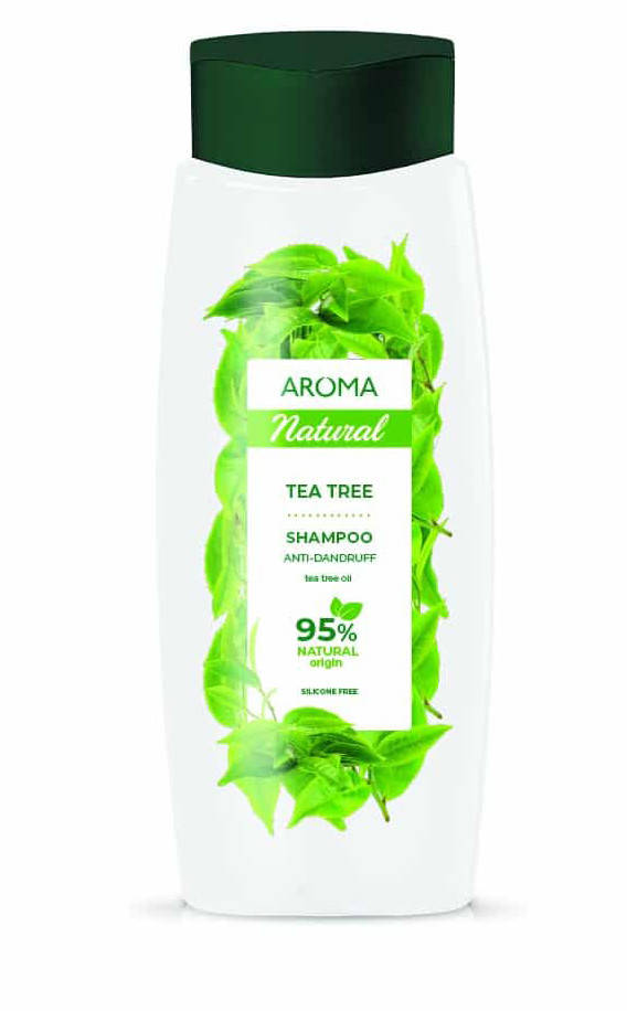 

Шампунь против перхоти Aroma Natural с маслом чайного дерева 400 мл
