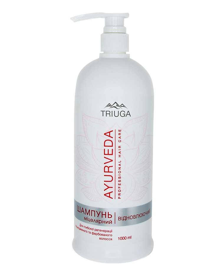 

Шампунь мицеллярный Triuga Ayurveda Восстановление, Триюга 1 л