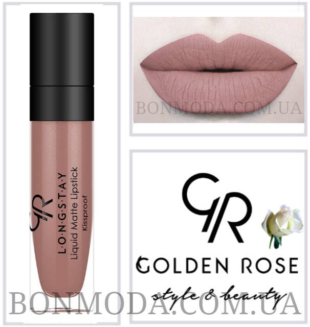 

Матовая стойкая жидкая помада Golden Rose Longstay liquid Matte № 11