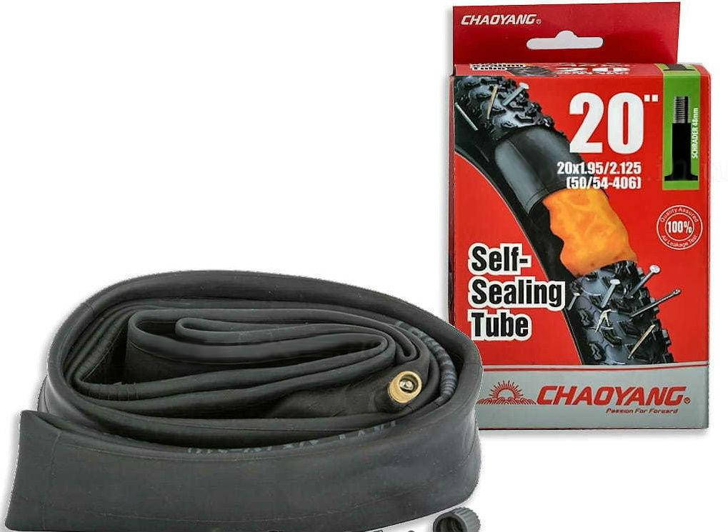 

20 x 1.95 2.125 48 мм. Камера 20 Антипрокол Самоклейка. Велокамера. Камера для детского велосипеда. Chao Yang.