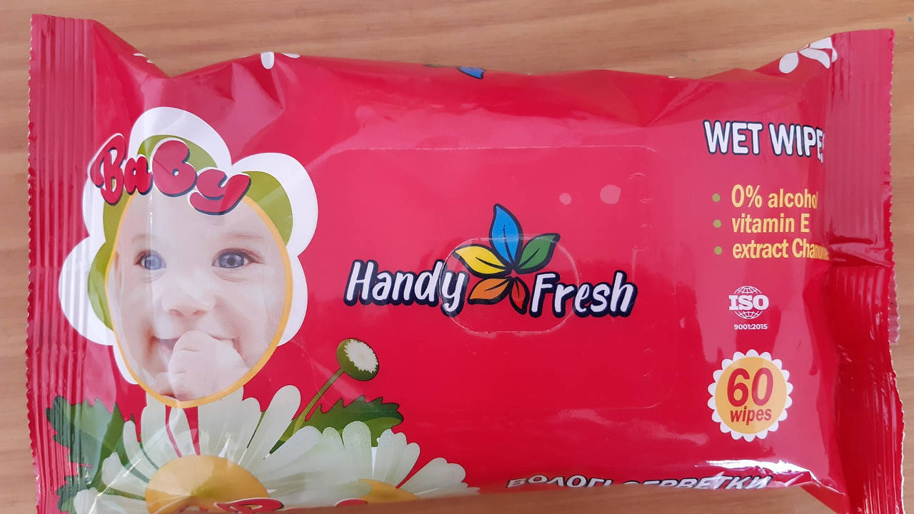 

Серветка волога "Handy" (60шт) Ромашка