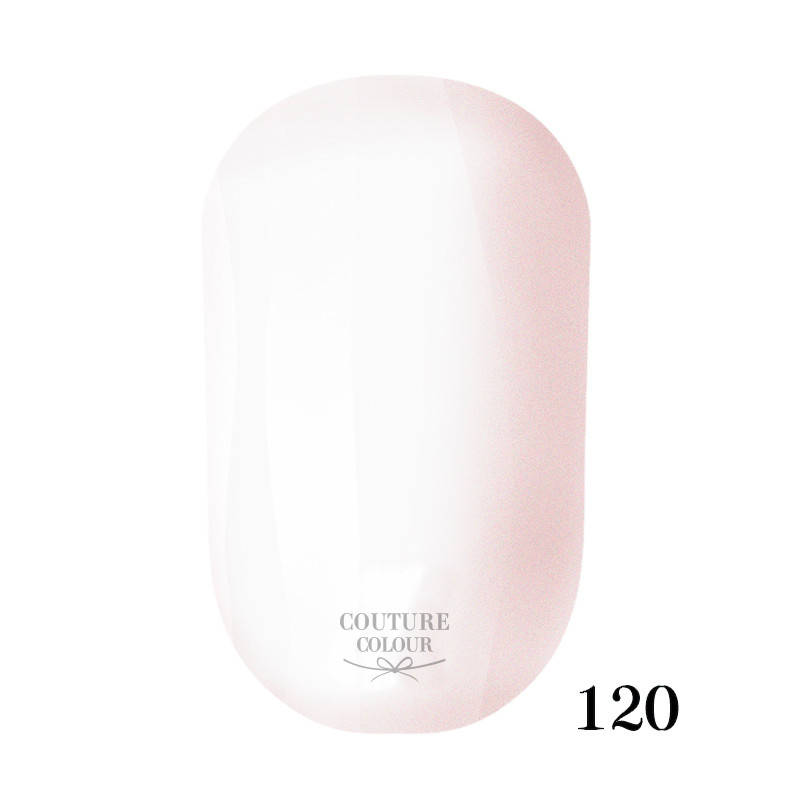 

Гель-лак для ногтей Couture Colour №120 Плотный белый 9 мл