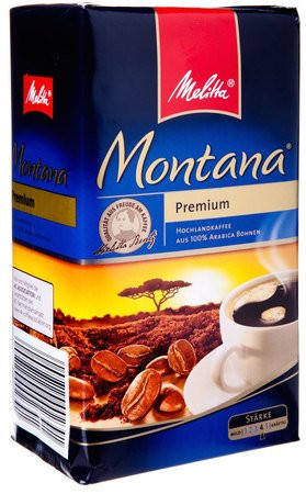 

Кофе Melitta Montana 100% Arabica молотый 500 г