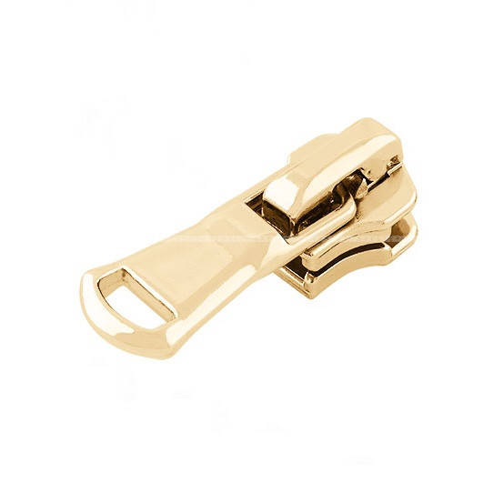 

Бегунок № 5 на металлическую молнию с фиксатором, золото (08)