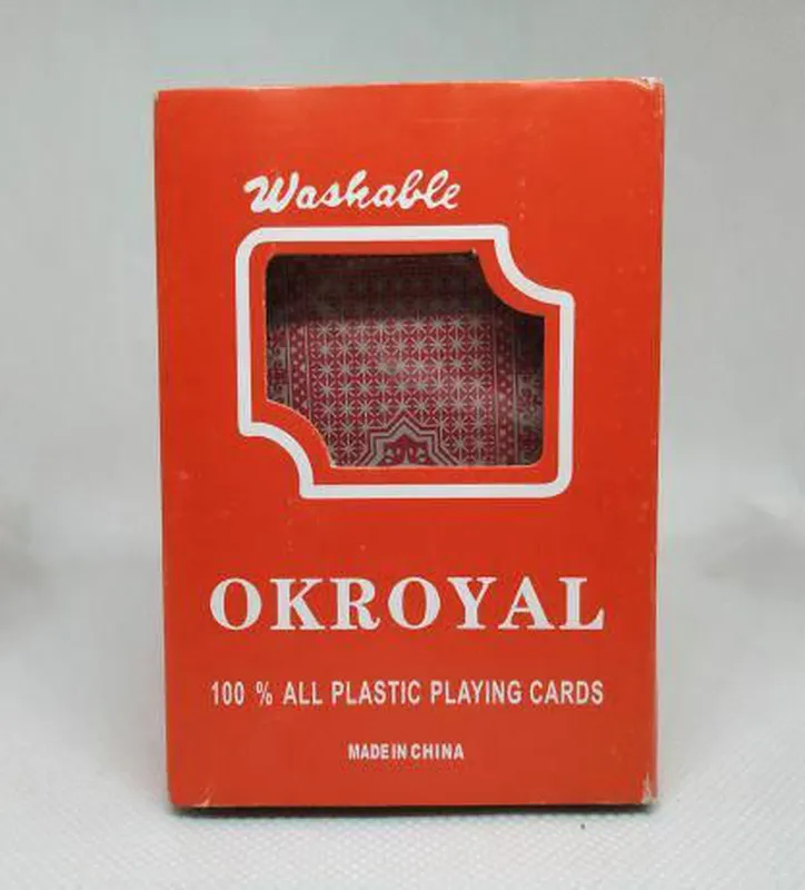 

Карты пластиковые OKROYAL
