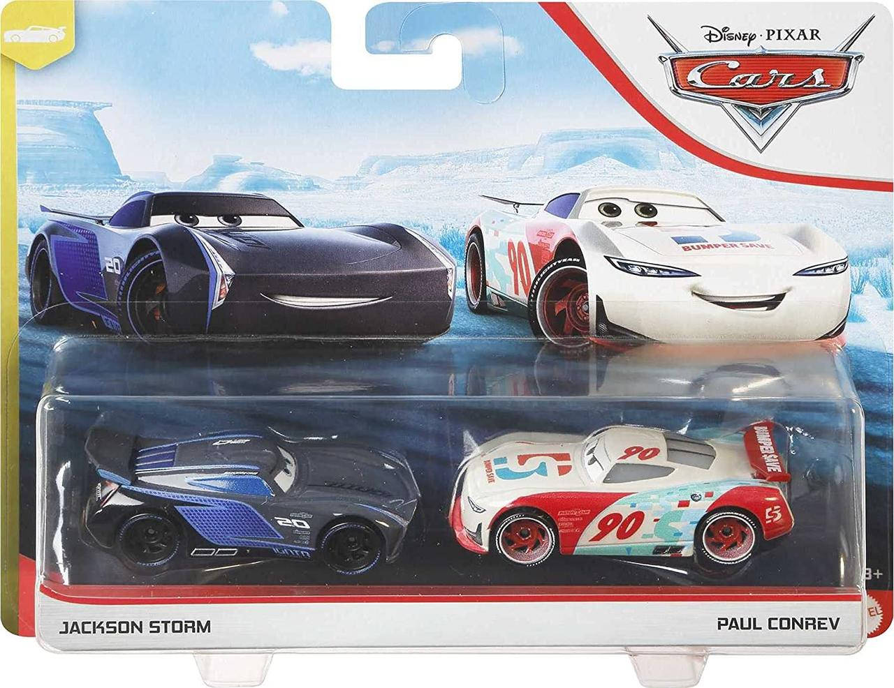 

Тачки 3: Джексон Шторм и Пол Лошсил (Disney Pixar Cars Next-Gen & Jackson Storm and Paul Conrev) от Mattel