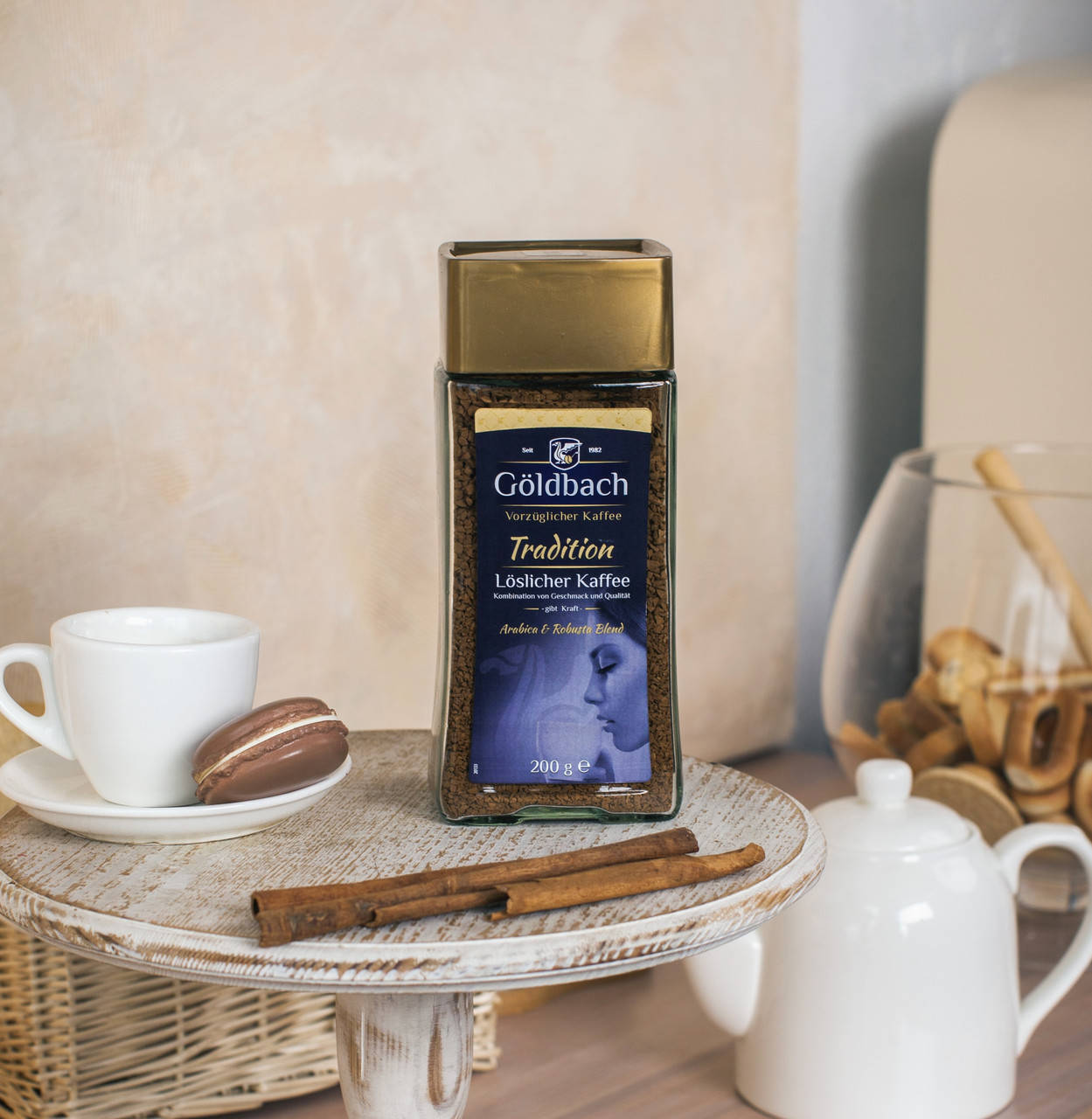 

Растворимый кофе ☕️ "Goldbach Tradition" 200 гр. Германия
