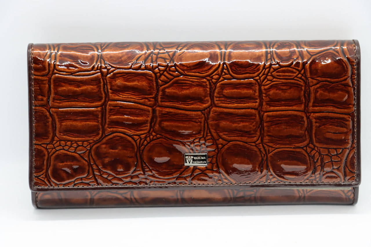 

Женский кожаный кошелёк Wanlima 71041560013b1 Coffee, Коричневый