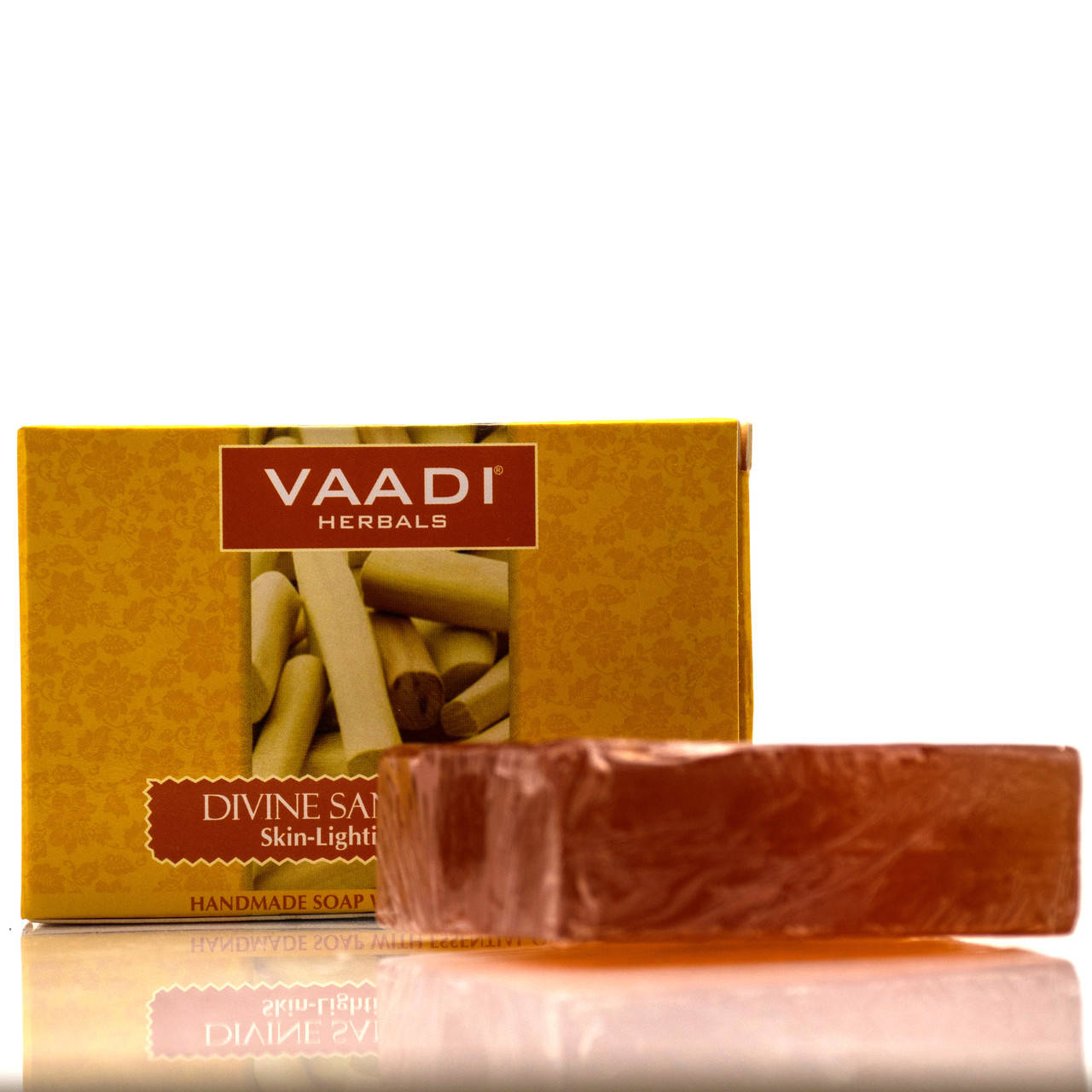 

VAADI Мыло божественное с сандалом и шафраном 75 гр. (Индия)