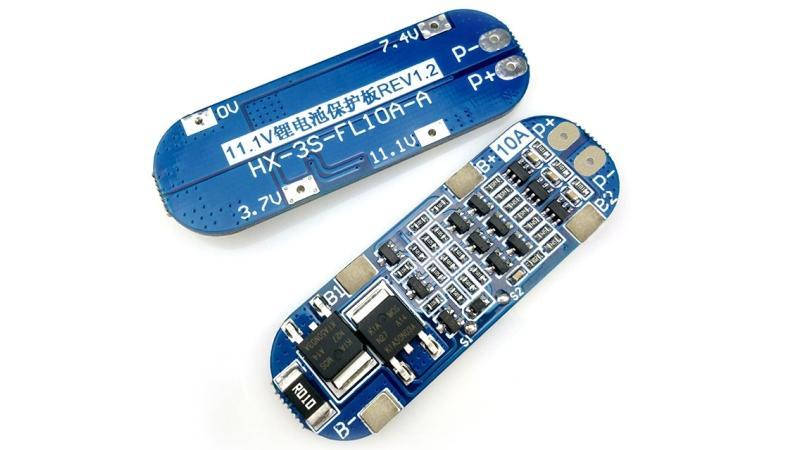 

Контроллер заряда разряда 3х Li-Ion 18650 12.6V 10A (12215)