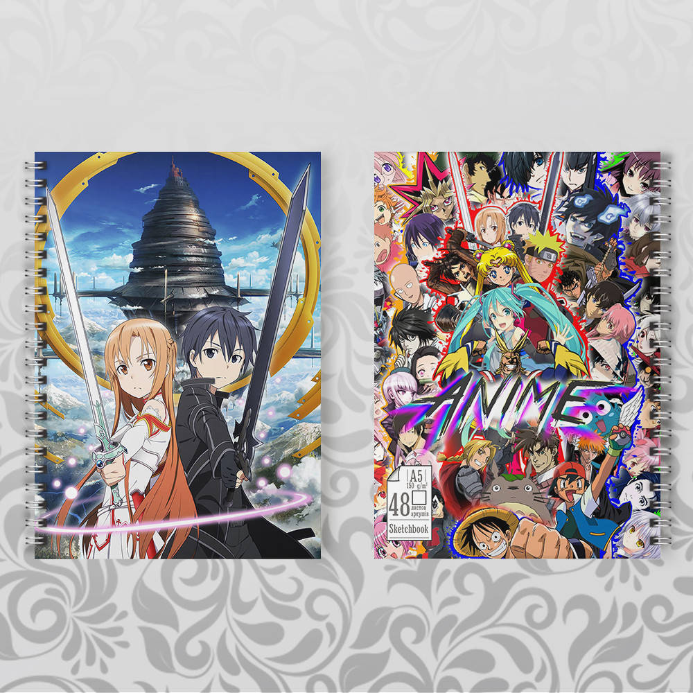 

Скетчбук Аниме Sword Art Online 063